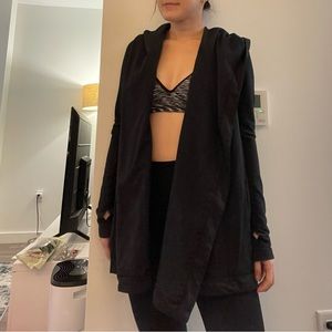 Charcoal Grey Lululemon Long Jacket